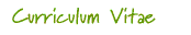 Curriculum Vitae